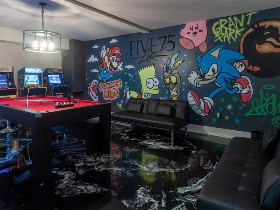 אטלנטה Five75Lux Atl King Bed & Game Room Downtown מראה חיצוני תמונה