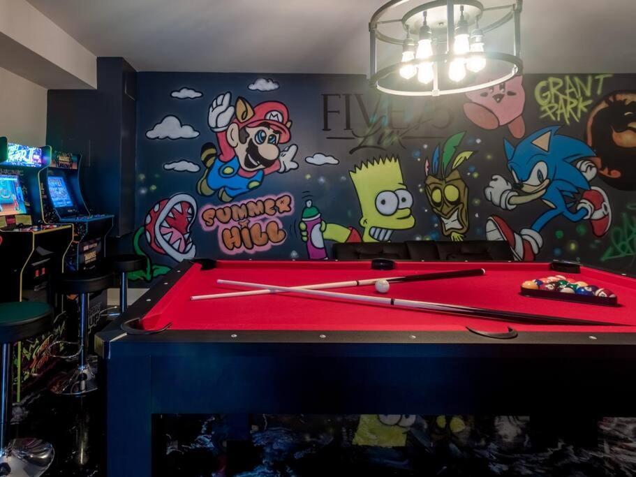 אטלנטה Five75Lux Atl King Bed & Game Room Downtown מראה חיצוני תמונה